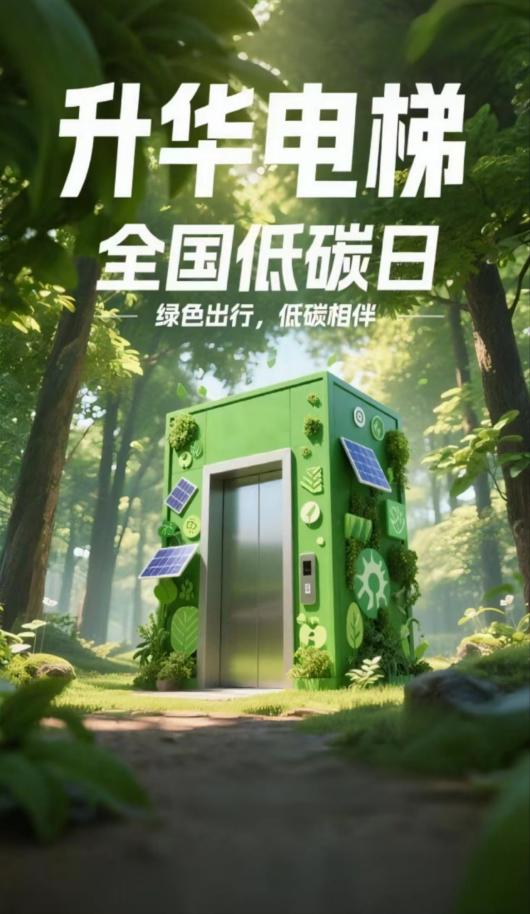 全国低碳日|北京升华电梯，以科技之力，共筑绿色未来(图1)
